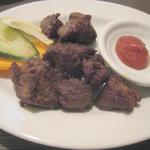 ネパール民族料理 アーガン - マトン・セクワ　￥280