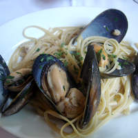 Ristorante IL FIGO INGORDO - ムール貝とホタテのバジルソース