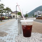 Tsuruya Pan - 2016年5月　アイスコーヒー【100円】木ノ本駅を前に