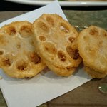 和の粋 - 2016.6.10蓮根のはさみ揚げ