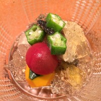 銀座瀬里奈 - 夏野菜の冷し煮物