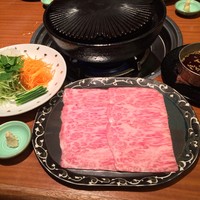 銀座瀬里奈 - 特撰牛焼しゃぶしゃぶ