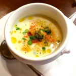 ビストロコバ - 本日のランチ（1728円）前菜　冬瓜のスープ