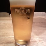 焼肉すどう - サーバー管理がしっかり出来ている、美味しい生ビールです