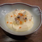 焼肉すどう - ランプは、ごぼう醤油のタレと特製メレンゲですき焼き風に！