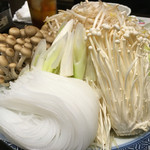 Shunsai Shungyo Kirameki - 養老豚のしゃぶしゃぶ（野菜）