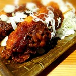 Norakura - 当店1番人気。食べごたえのある串カツとじっくり煮込んだ牛スジのどて味噌との相性は抜群です。是非一度ご賞味下さい。