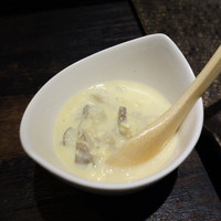 鮨ノ蔵 - マイタケの茶わん蒸し