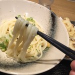 うどん処 松 - ちく天生醤油＜冷＞(600円)うどんリフト