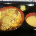 食事処 案山子 - カツ丼　2016/7/11ver