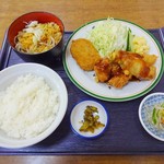 増田屋 - 日替りのミックス定食