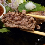 焼肉　三周家 - 割って見た～