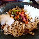 玄鹿 - (2016.7)山菜なめこおろしそば