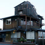 梟亭 - 帰りの外観