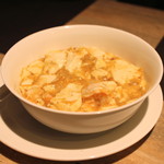 ミモザ - 塩卵と豆腐の煮込み