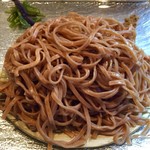 日の丸 さんじ - 蕎麦の様な開化楼特製の黒全粒粉麺