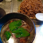 日の丸 さんじ - 鴨つけ汁と蕎麦の様な麺