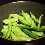 座笑 - 黒豆の枝豆