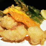 座笑 - ホルモンの天ぷら