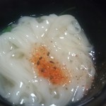 樹奈里 - 稲庭うどん 生姜が効いていてほっこり
