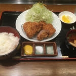 加藤牛肉店シブツウ - ヒレカツ定食1500円