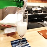 みつ林 - 丁寧についでくださいました