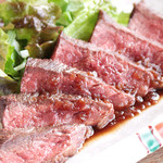 Sousaku Motsu Ryouri Kawanoya - 濃厚な肉の旨みが凝縮！牛ハラミステーキ