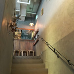 ロンドクレープリー - 店内階段