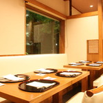 天ぷら割烹 うさぎ - テーブル席