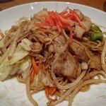 飛来 - 家庭料理 飛来 ＠中板橋 焼きそば 豚肉たっぷりんこ