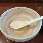 麺屋 おざわ - 完食！