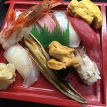 Upper nigiri Sushi set meal