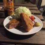 プチガーデン下北沢 - ハムカツ¥300