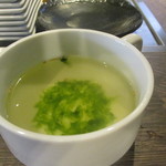 鉄板焼きgrow - スープ