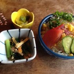 Tonkatsu Oomachi - 特性ロースかつ定食の野菜