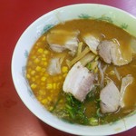 せとラーメン - 味噌ラーメン+コーントッピング：500円+100円