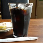 寺カフェ はなれ - アイスコーヒー(500円)です。