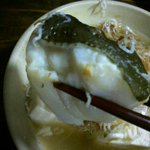 武蔵屋 - 鱈豆腐の鱈はこんなに身が厚い
