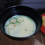 美加登家 - 白味噌仕立てのお椀