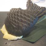 レストラン マノワ - 北海道産今金男爵の黒いフォアグラたい焼き