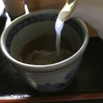 そばや 日賀志 - そば湯