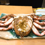 初音鮨 - 毛ガニ蒸しあがり