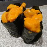 寿司 さいしょ - 塩水ウニ（噴火湾産蝦夷バフンウニ）