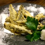 酒処 一 - 稚鮎の天ぷらは、文句なく美味い