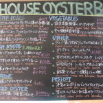 FISH HOUSE OYSTER BAR - 本日のお薦め黒板メニュー