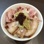 麺屋りゅう - 週替わり丼（Wチャーシュー丼）
