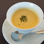 Petit sourire - スープ(カボチャのポタージュ)