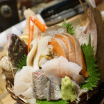 Minato Machi No Monkichi - 季節の海鮮刺し盛り