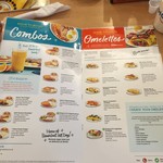 IHOP - メニュー②【平成28年7月6日撮影】