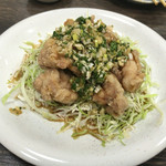 小料理 たか - 鶏唐揚げ甘酢あんかけ？